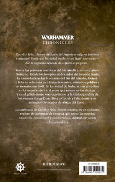 las aventuras de gotrek y félix omnibus nº 01/06 (ne)-william king-9788445020272