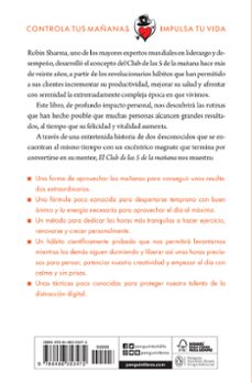 el club de las 5 de la mañana. controla tus mañanas, impulsa tu vida-robin sharma-9788466353472