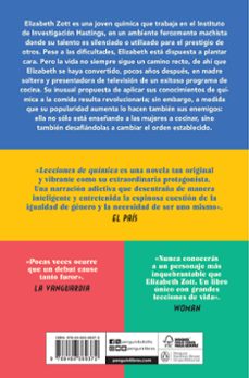 lecciones de química-bonnie garmus-9788466389372
