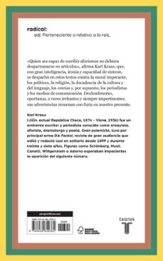 contra los periodistas y otros contras-karl kraus-9788430622382