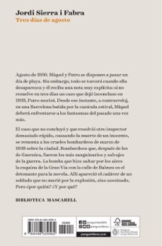 tres dias de agosto-jordi sierra i fabra-9788466339582