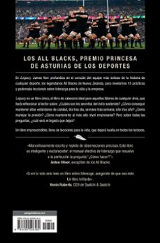 legacy: lo que los all blacks pueden enseñarnos en el deporte y en la gestion de empresas-james kerr-9788494506482