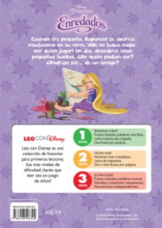 rapunzel hace un amigo (leo con disney nivel 2)-9788416548392