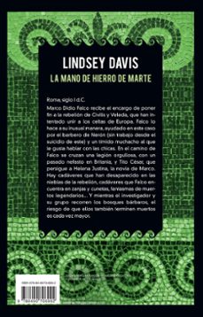 la mano de hierro de marte (serie marco didio falco 4)-lindsey davis-9788490706992