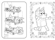 bluey. actividades - súper mega libro de colorear-9788448872533