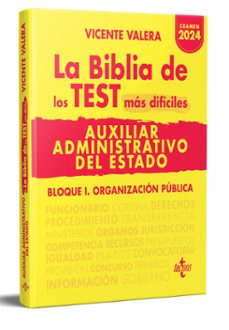 Imagen Secuandaria de LA BIBLIA DE LOS TEST MAS DIFÍCILES DE AUXILIAR ADMINISTRATIVO DEL ESTADO: 16 TEMAS SOBRE LEGISLACION. Abrir galería completa.