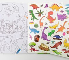 Imagen Secuandaria de Tatuajes para niños. Dinosaurios. Abrir galería completa.