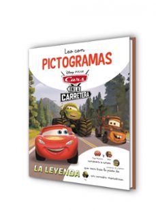 leo con pictogramas disney - la leyenda: cars en la carretera-9788418039768