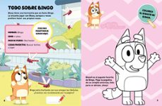 bluey. actividades - ¡hola, bluey! libro de pegatinas-9788448873769