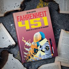 fahrenheit 451 (novela gráfica)-victor santos-9788411404273