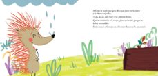 erizo y conejo descubren la lluvia-pablo albo-9788494655180