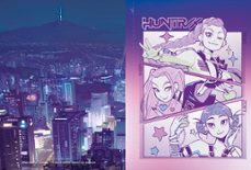 k-pop demon hunters: libro oficial de pósters (k-pop demon hunter s 1)-9791387973285