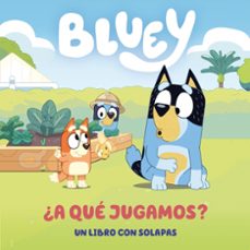 bluey. libro de cartón con solapas - ¿a que jugamos?-9788448870089