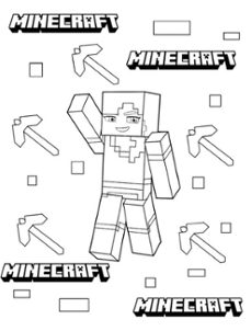 el libro oficial de minecraft para colorear-9791259572189