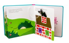 los tres cerditos. cuento con texturas-xavier deneux-9788408246091
