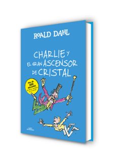 estuche dorado de willy wonka (contiene: charlie y la fábrica de chocolate y charlie y el gran ascensor de cristal)-roald dahl-9791387741891