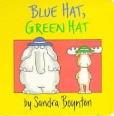 blue hat, green hat-sandra boynton-9780671493202