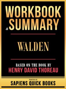 workbook &amp; summary - walden - based on the book by henry david thoreau (ebook)-9781304186102