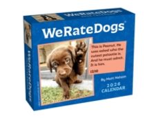 weratedogs 2026 day-to-day calendar-matt nelson-9781524897802