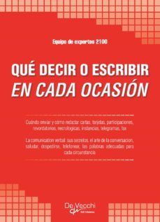 que decir o escribir en cada ocasion (ebook)-9781644616802