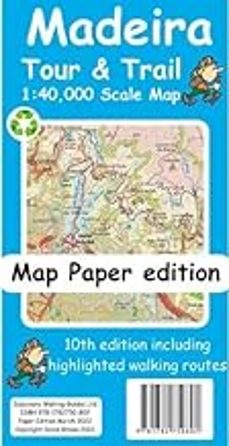 madeira tour and trail map paper edition-9781782750802