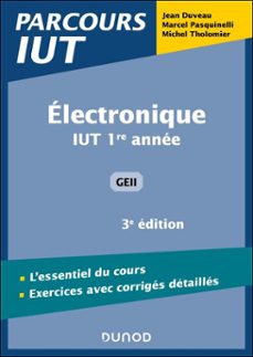 electronique - 3e ed (ebook)-jean duveau-marcel pasquinelli-michel tholomier-9782100873302