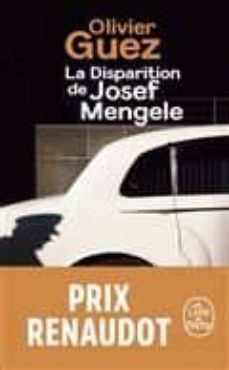 la disparition de joseph menguele prix renaudot 2017-9782253073802