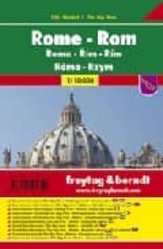 roma city pocket, plano callejero (1:10000) (freytag & berndt)-9783707909302