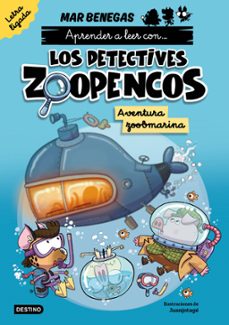 aprende a leer con los detectives zoopencos. letra ligada 1. aventura zoobma-mar benegas-9788408318002