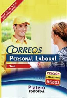 personal laboral de correos. test (edicion actualizada 2022/2023)-jose garcia rodriguez-9788412547702