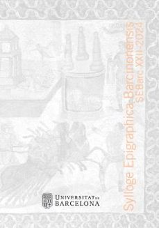 sylloge epigraphica barcinonensis, xxii-9788412891102