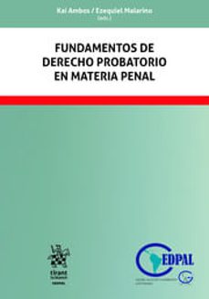 fundamentos de derecho probatorio en materia penal-kai y otro ambos-9788413362502