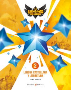 lengua 2.º  educacion primaria trimestres generico la leyenda del legado ed. 2018-9788414013502