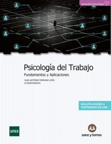 psicologia del trabajo-juan antonio moriano leon-9788418316302