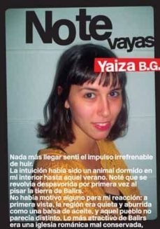 no te vayas-yaiza b.g.-9788424646202