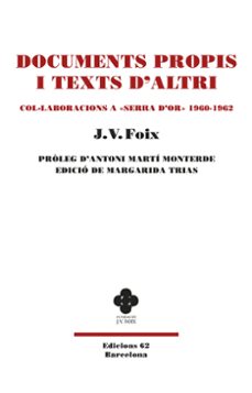 documents propis i texts d altri-j.v. foix-9788429780802