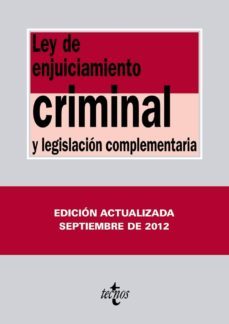 ley de enjuiciamiento criminal (13ª ed.)-9788430955602