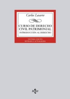 curso de derecho civil patrimonial (20ª ed)-carlos lasarte alvarez-9788430963102
