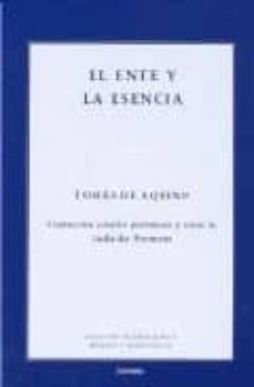 el ente y la esencia-santo tomas de aquino-eudaldo forment giralt-9788431319502