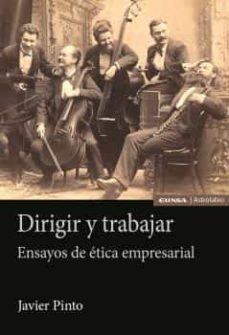 dirigir y trabajar-javier pinto-9788431336202