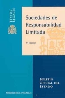sociedades de responsabilidad limitada (8ª edicion)-9788434018402