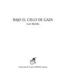 bajo el cielo de gaza-9788460664802