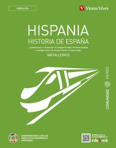 historia de españa 2º bachillerato hispania andalucia 2023-9788468295602
