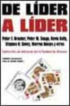 de lider a lider-peter f. drucker-9788475779102