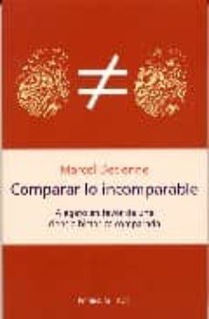 comparar lo incomparable-9788483073902