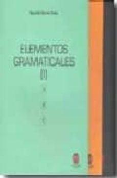 elementos gramaticales (3 vol.)-9788485708802