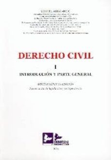 derecho civil (t. i): introduccion y parte general (17ª ed.)-9788489493902