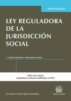 ley reguladora de la jurisdiccion social (3ª ed)-9788490332702