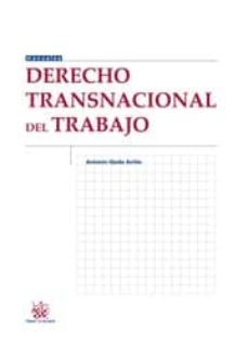 derecho transnacional del trabajo-9788490334102