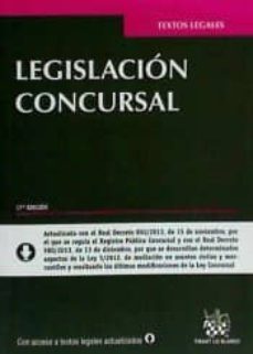 legislacion concursal 2014-9788490537602